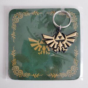 EXCLUSIVE RARE PROMO Legend of Zelda Link Promo Coaster and Keychain